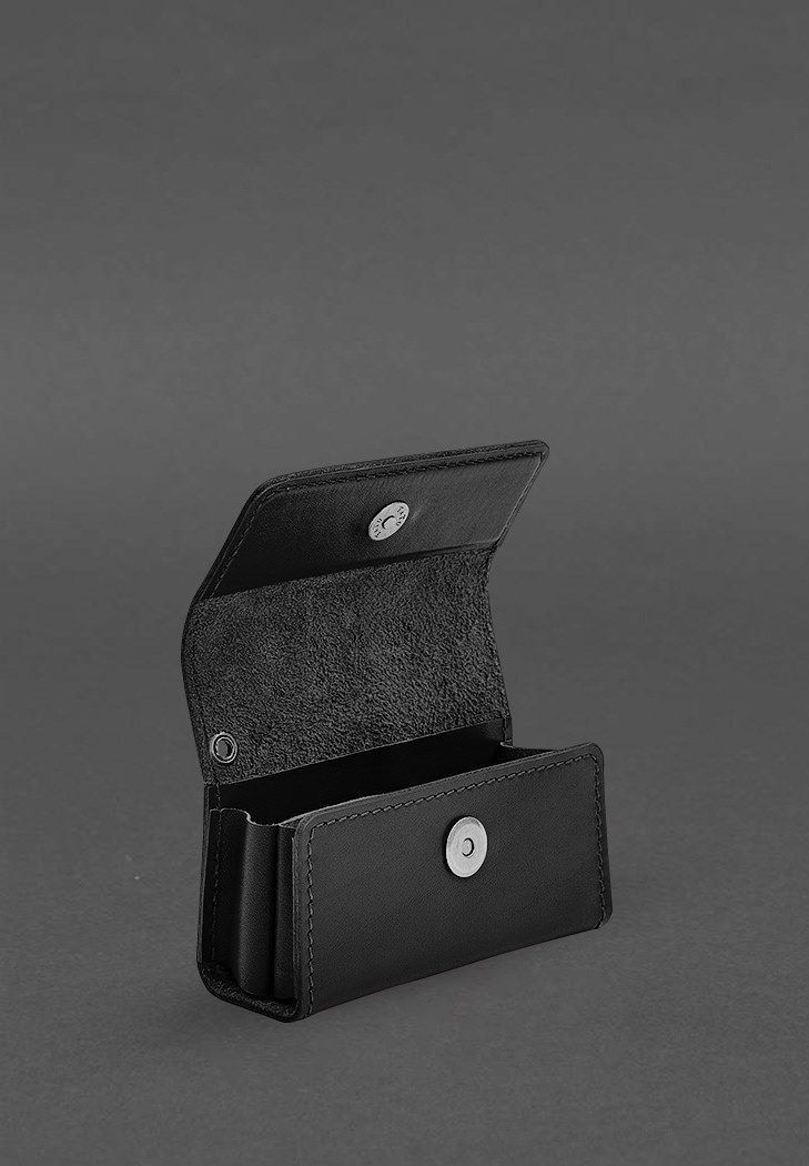 Шкіряний футляр (чохол) для IQOS Чорний BN-GC-30-g фото
