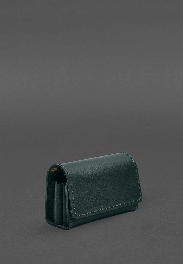 Шкіряний футляр (чохол) для IQOS Зелений BN-GC-30-malachite фото
