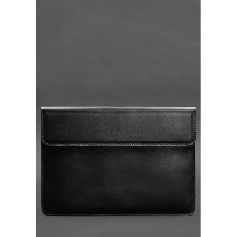 Кожаный чехол-конверт на магнитах для MacBook 15 дюйм Черный BN-GC-11-g фото