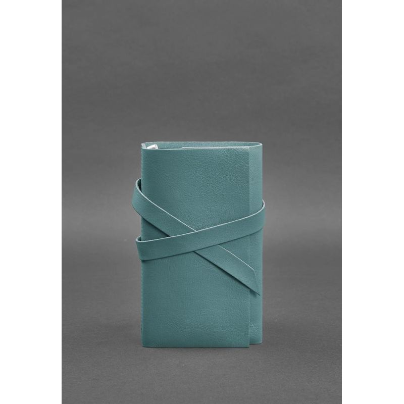Женский кожаный блокнот (Софт-бук) 1.0 Бирюзовый BN-SB-1-st-tiffany фото