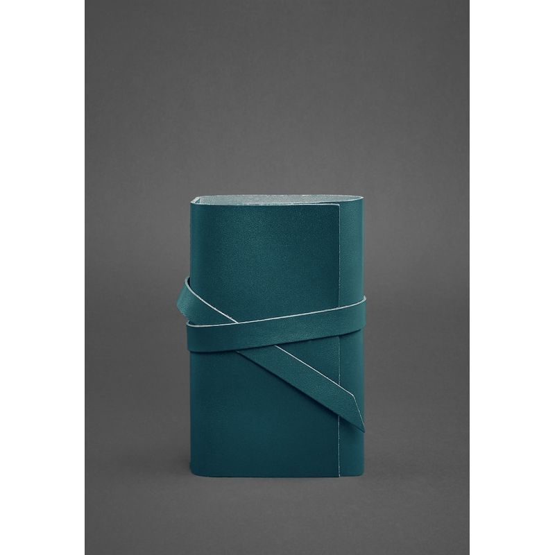 Кожаный блокнот (Софт-бук) 1.0 Зеленый Краст BN-SB-1-st-malachite фото