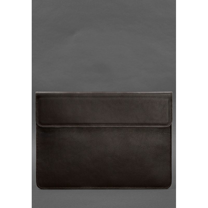 Кожаный чехол-конверт на магнитах для MacBook 16 дюйм. BN-GC-12-choko фото