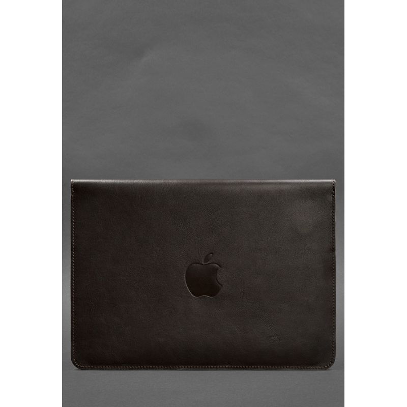 Кожаный чехол-конверт на магнитах для MacBook 16 дюйм. BN-GC-12-choko фото