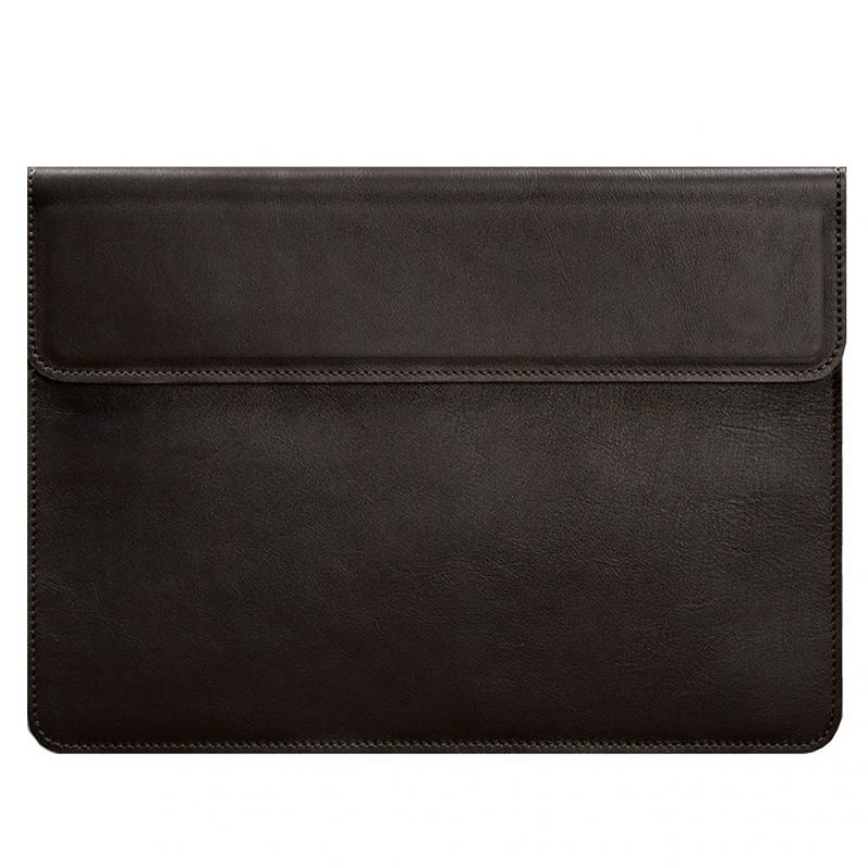 Кожаный чехол-конверт на магнитах для MacBook 16 дюйм. BN-GC-12-choko фото