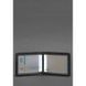 Шкіряна обкладинка для посвідчення з гербом, чорний Crazy Horse BN-IDC-2-g-kr фото 3