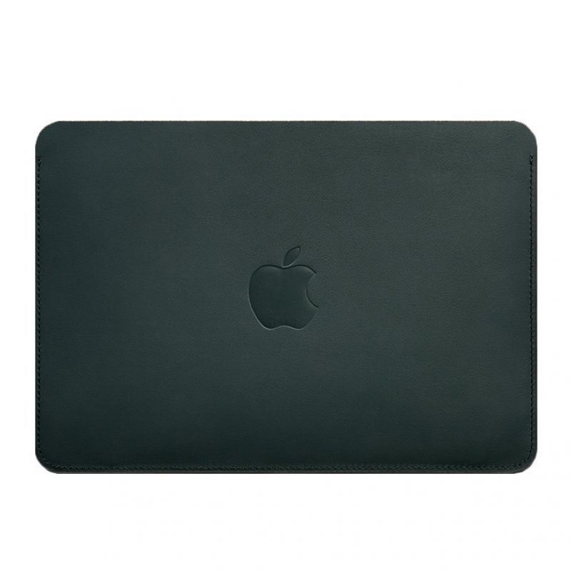 Чехол из натуральной кожи для MacBook 13 дюйм Зеленый краст BN-GC-7-malachite фото