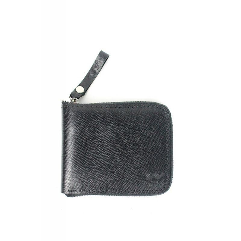 Кожаное портмоне Keeper mini черный TW-PM-3-black-saf фото