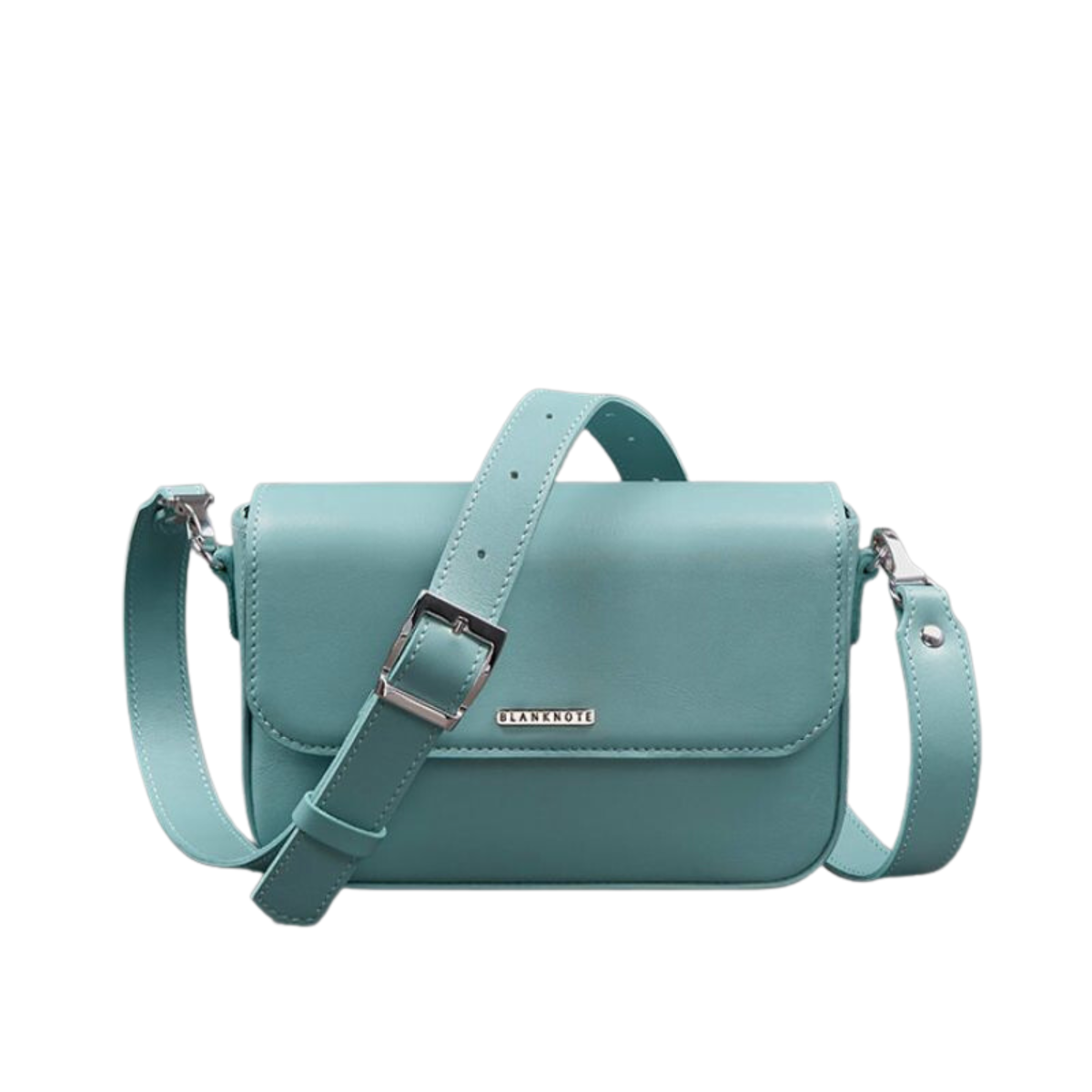 Жіноча шкіряна сумка Mary бірюзова BN-BAG-52-tiffany фото