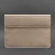 Шкіряний чохол-конверт на магнітах для MacBook 13 Світло-бежевий BN-GC-9-light-beige фото 4