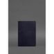 Кожаный блокнот А5 (софт-бук) 9.3 синий Краст BN-SB-9-3-A5-navy-blue фото 6