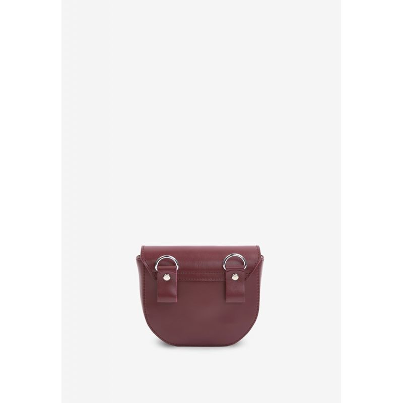 Женская кожаная сумка Ruby S бордовая краст TW-Rubby-small-vin фото