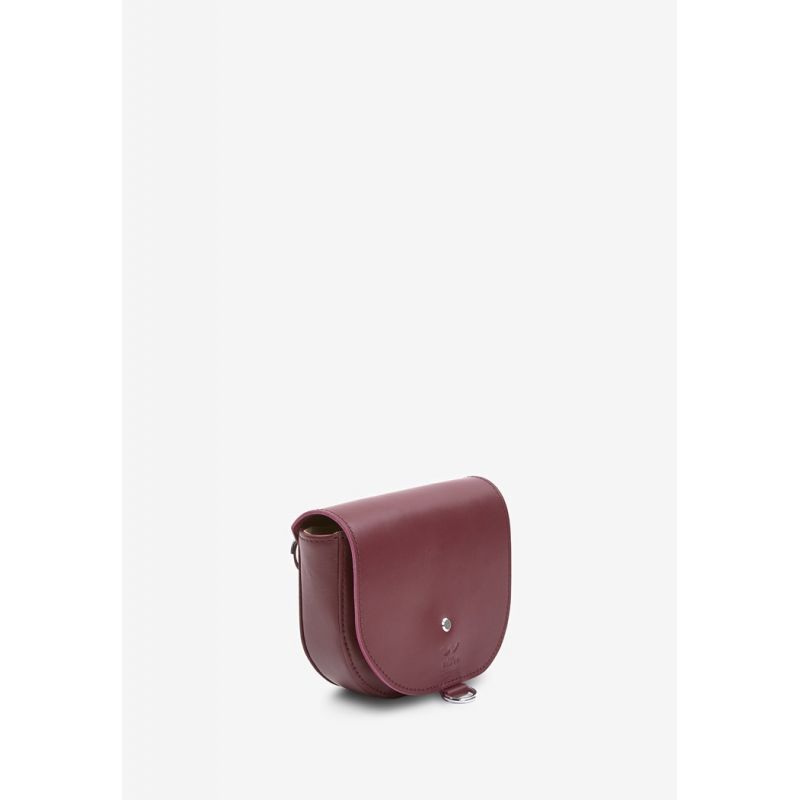 Женская кожаная сумка Ruby S бордовая краст TW-Rubby-small-vin фото