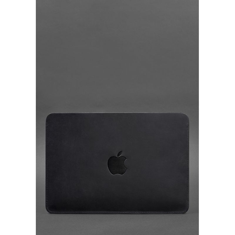 Чохол із натуральної шкіри для MacBook 13 дюйм Синій Crazy Horse BN-GC-7-nn фото