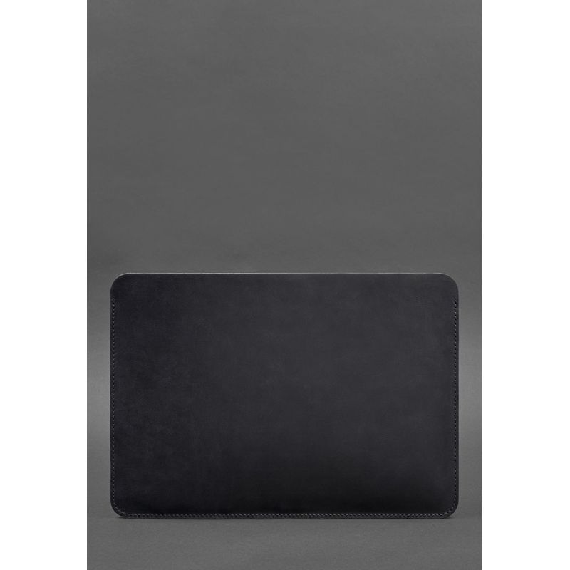 Чохол із натуральної шкіри для MacBook 13 дюйм Синій Crazy Horse BN-GC-7-nn фото