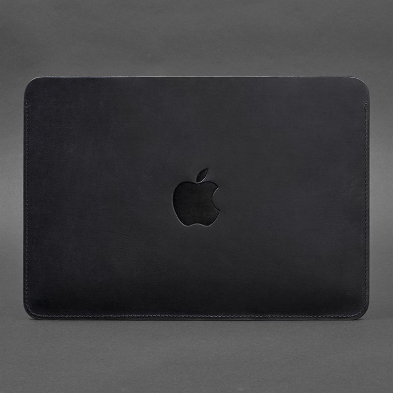Чохол із натуральної шкіри для MacBook 13 дюйм Синій Crazy Horse BN-GC-7-nn фото