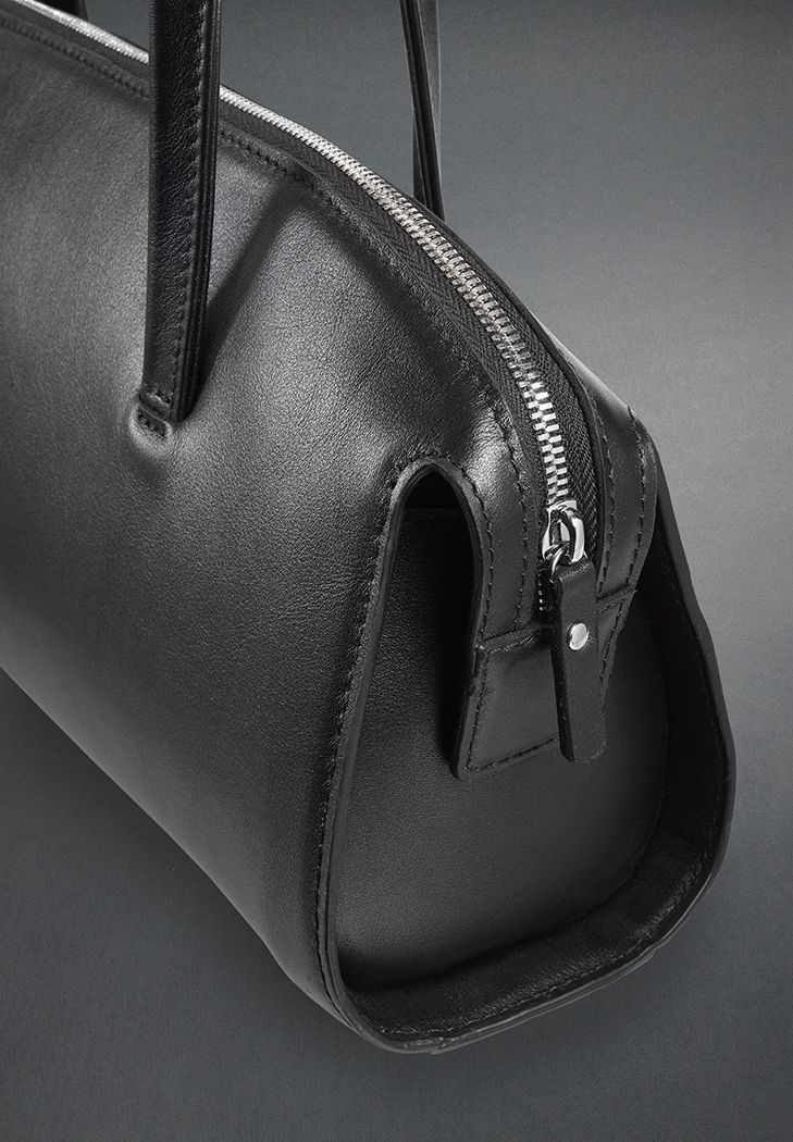 Жіноча шкіряна сумка Tessa чорна BN-BAG-62-g фото