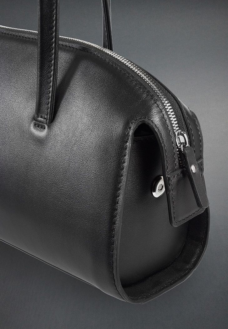 Жіноча шкіряна сумка Tessa чорна BN-BAG-62-g фото