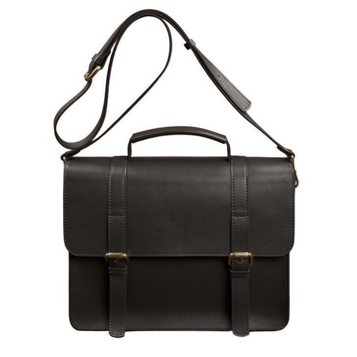 Шкіряна сумка-портфель Porte темно-коричневий BN-BAG-58-choko фото
