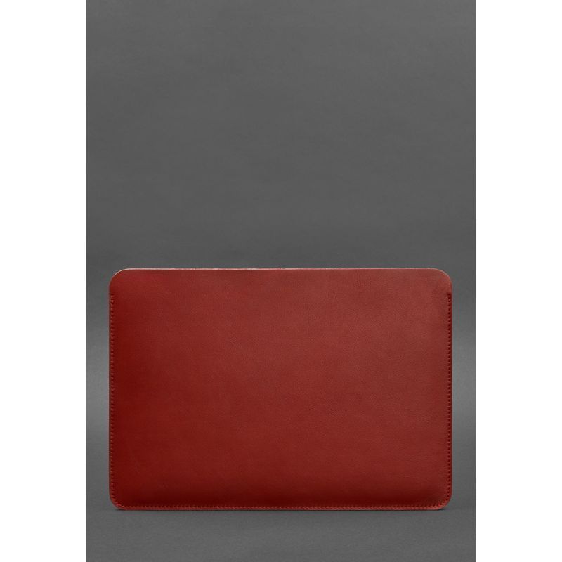 Чохол із натуральної шкіри для MacBook 13 дюйм Червоний BN-GC-7-red фото