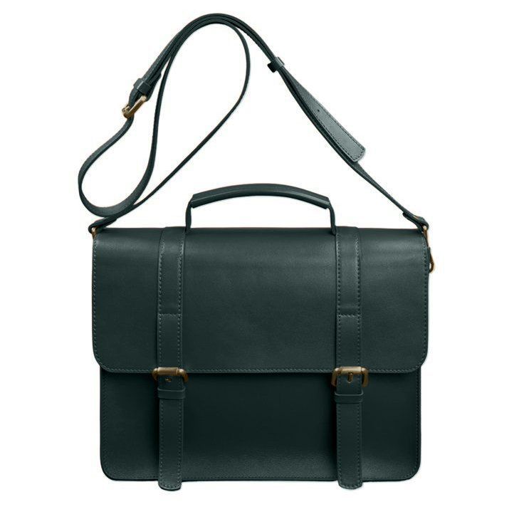 Шкіряна сумка-портфель Porte зелений BN-BAG-58-malachite фото