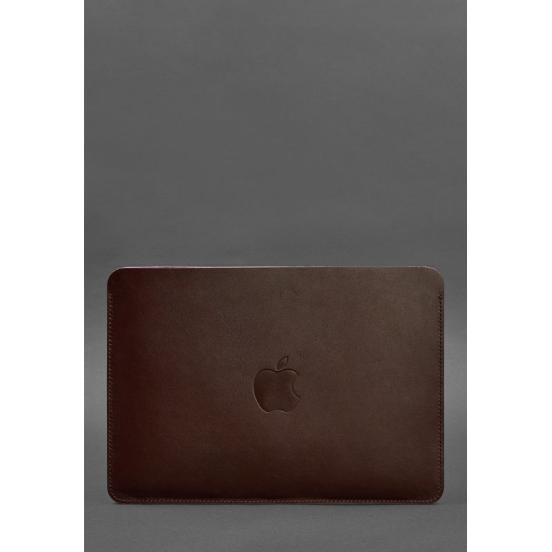 Чохол із натуральної шкіри для MacBook 13 дюйм Бордовий BN-GC-7-vin фото