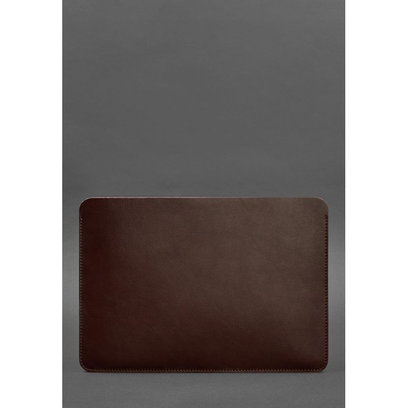 Чохол із натуральної шкіри для MacBook 13 дюйм Бордовий BN-GC-7-vin фото