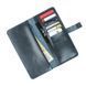 Кожаное портмоне Medium Purse синий TW-Medium-dark-blue фото 2