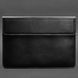 Кожаный чехол-конверт на магнитах для MacBook 16 дюйм.Чёрный BN-GC-12-g фото 4