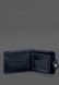 Шкіряне портмоне 9.1 Синій BN-PM-9-1-navy-blue фото 3