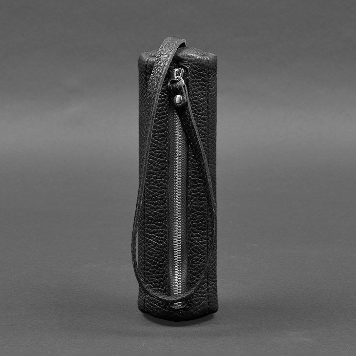 Шкіряна ключниця 3.1 Тубус XL чорна BN-KL-3-1-onix фото
