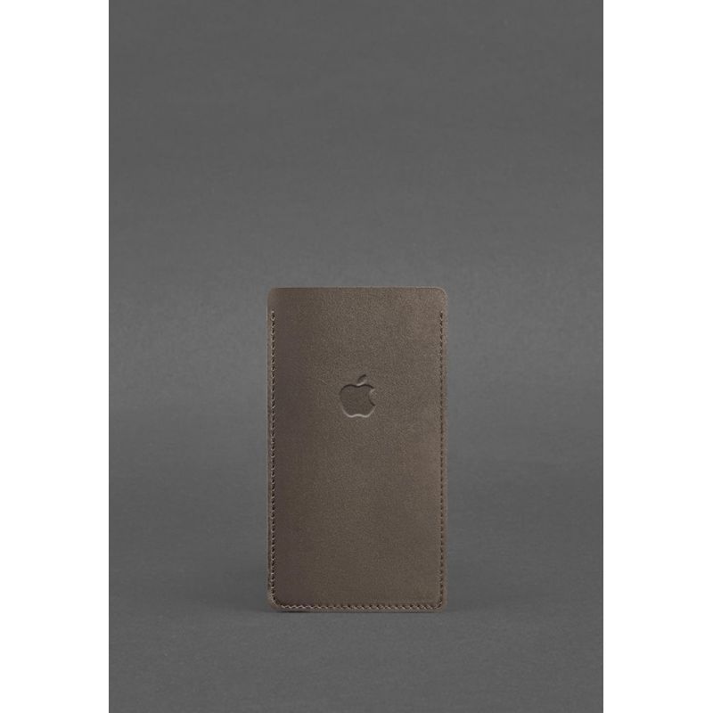 Шкіряний чохол для iPhone 11 Темно-бежевий BN-GC-1-beige фото