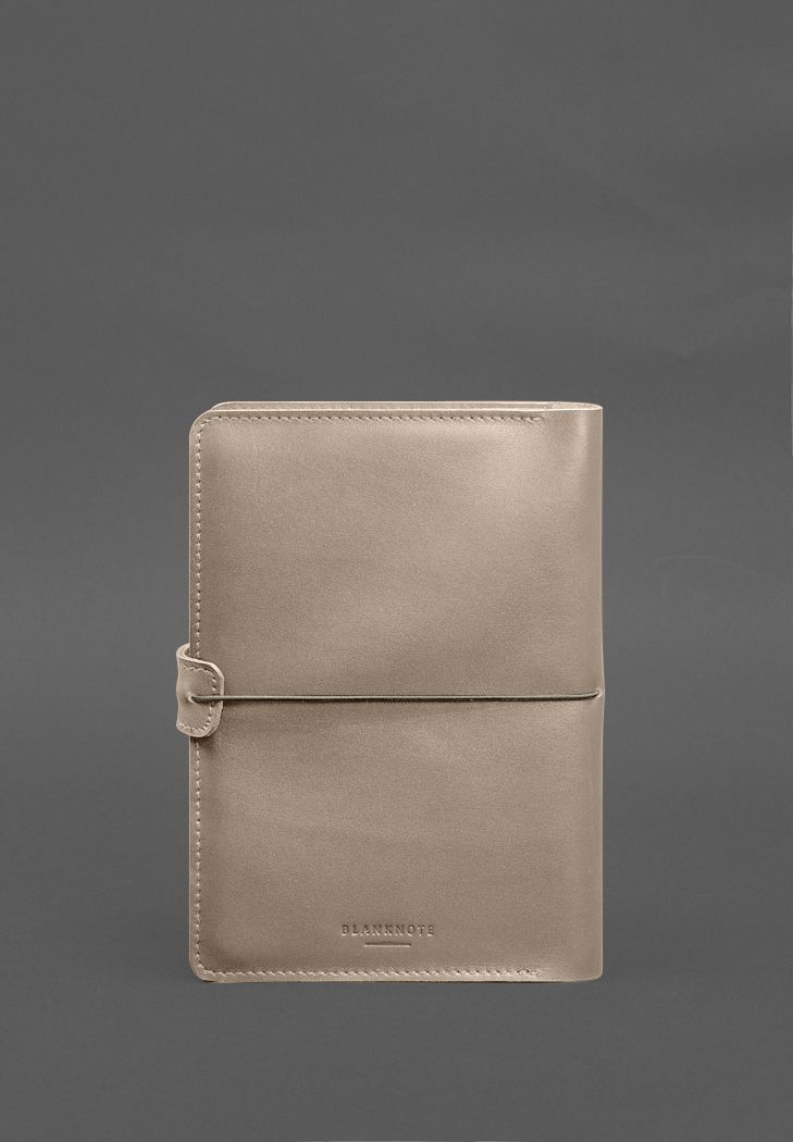 Кожаный блокнот А5 (софт-бук) 9.4 светло-бежевый BN-SB-9-4-light-beige фото