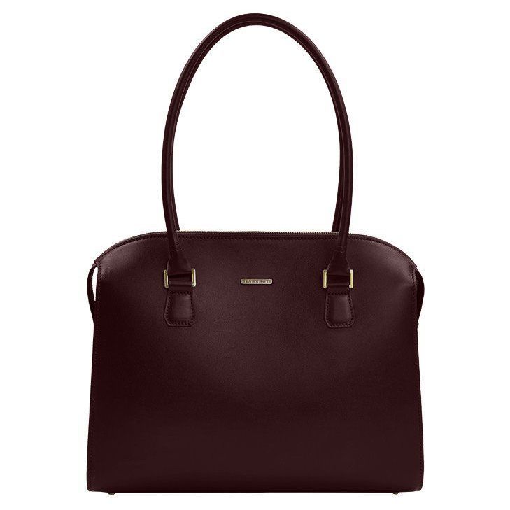 Женская кожаная сумка Business бордовый Краст BN-BAG-57-vin фото