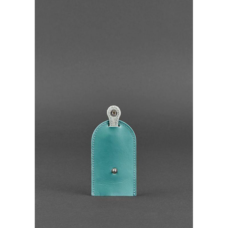 Женская кожаная ключница 2.0 бирюзовая BN-KL-2-tiffany фото