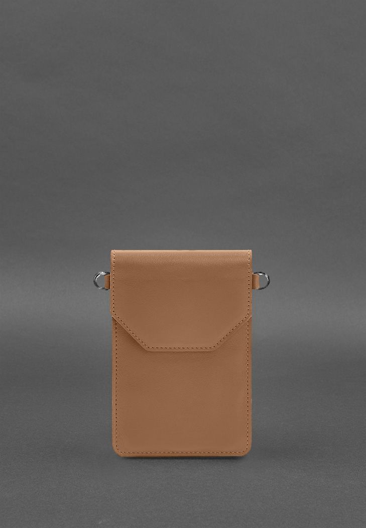 Шкіряна сумка для телефону maxi Карамель BN-GC-31-maxi-caramel фото