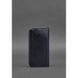 Кожаное портмоне на молнии 6.1 Темно-синее BN-PM-6-1-navy-blue фото 4