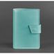 Кожаная обложка для паспорта 4.0 бирюзовая BN-OP-4-tiffany фото 5