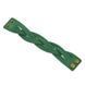 Шкіряний браслет косичка зелений BN-BR-1-iz фото 6
