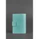 Кожаная обложка для паспорта 4.0 бирюзовая BN-OP-4-tiffany фото 4