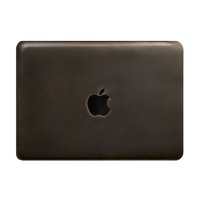 Кожаный чехол для MacBook 13 дюйм Темно-коричневый Crazy Horse BN-GC-7-o фото