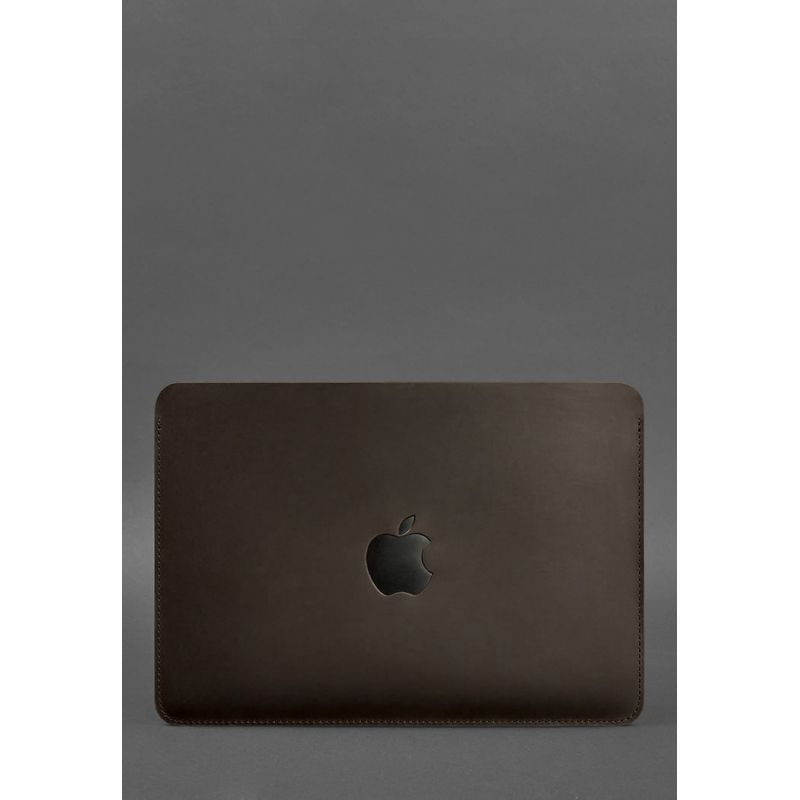 Кожаный чехол для MacBook 13 дюйм Темно-коричневый Crazy Horse BN-GC-7-o фото