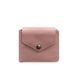 Шкіряне портмоне 4.2 на кнопці рожеве BN-PM-4-2-pink-peach фото 1