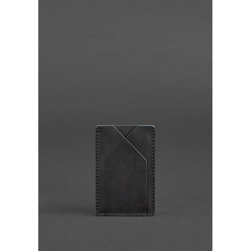 Шкіряний кард-кейс 8.0 чорний BN-KK-8-g фото