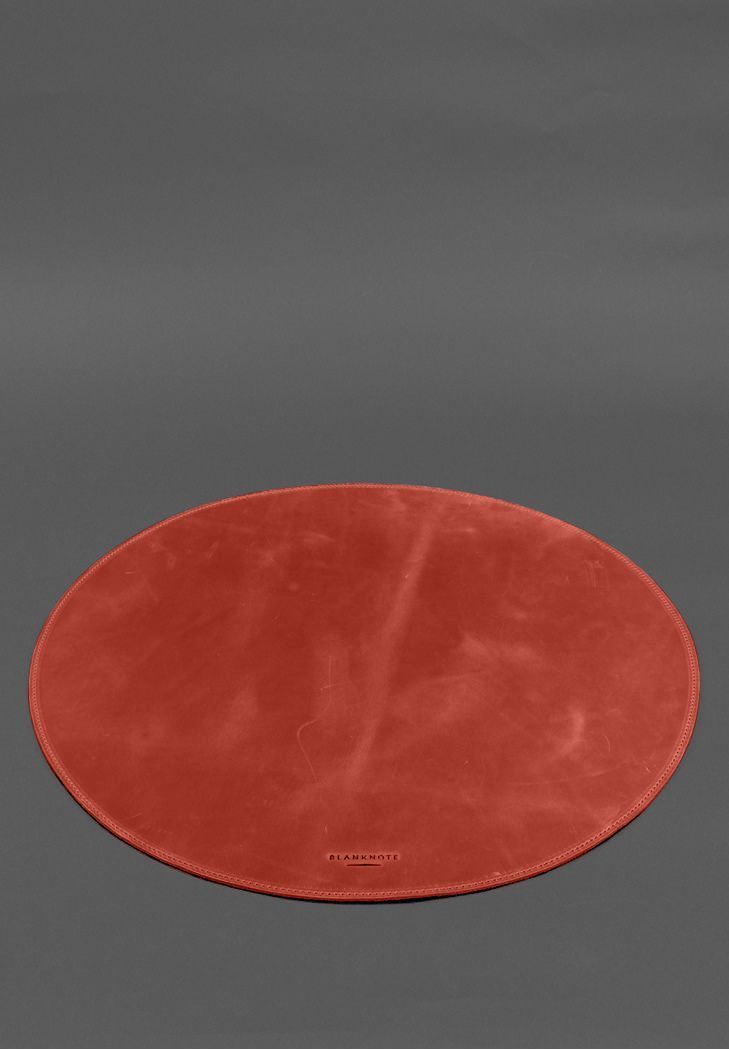 Настільний набір із натуральної шкіри 1.2 кораловий Crazy Horse BN-set-1-2-coral фото
