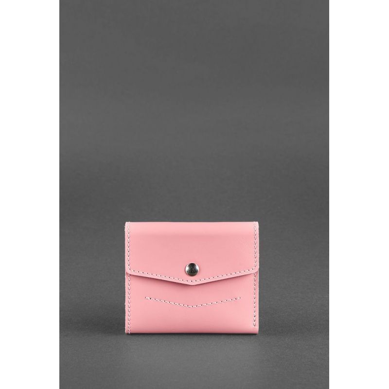 Женский кожаный кошелек 2.1 Розовый BN-W-2-1-pink фото