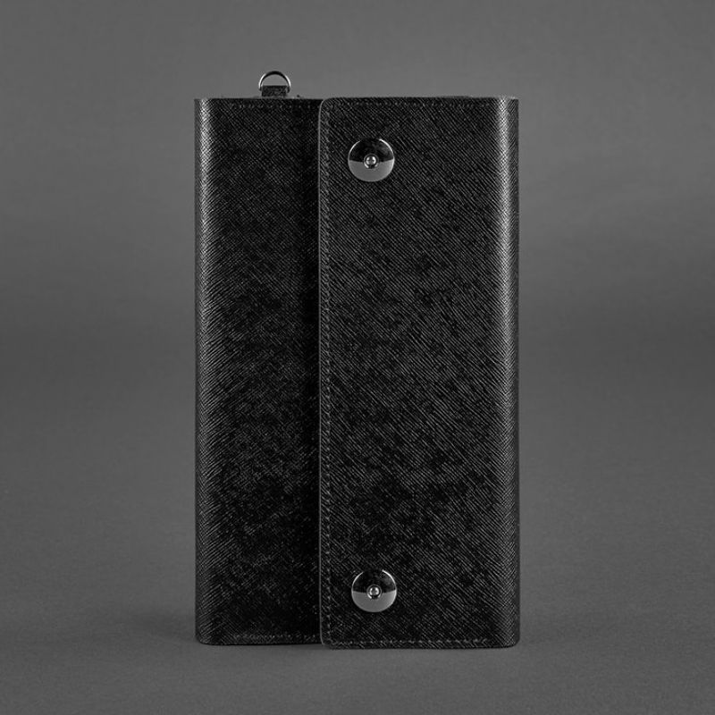 Шкіряний клатч-органайзер (Тревел-кейс) 5.0 чорний Blackwood BN-TK-5-bw фото