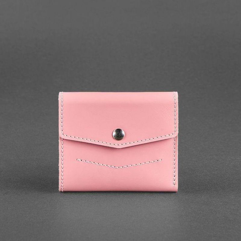 Женский кожаный кошелек 2.1 Розовый BN-W-2-1-pink фото
