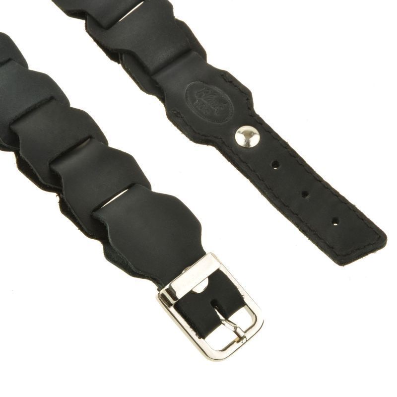 Жіночий шкіряний бохо-ремінь чорний Crazy Horse BN-BELT-1-g-kr фото