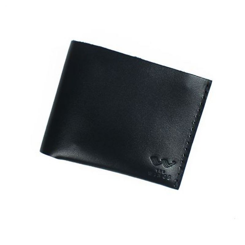 Кожаный кошелек Mini с монетницей черный TW-PM-1-1-black-ksr фото