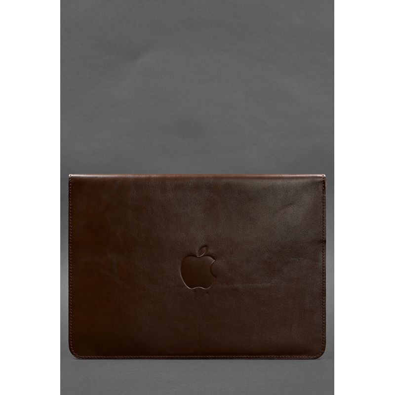 Шкіряний чохол-конверт на магнітах для MacBook 16 дюйм Бордовий BN-GC-12-vin фото